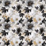 Floral marbré 6