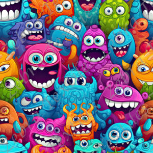 Monstre coloré 10
