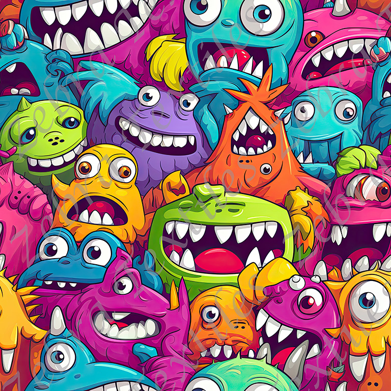 Monstre coloré 8