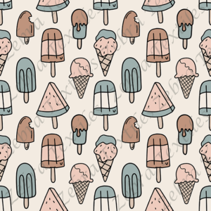 Popsicle vintage estivale