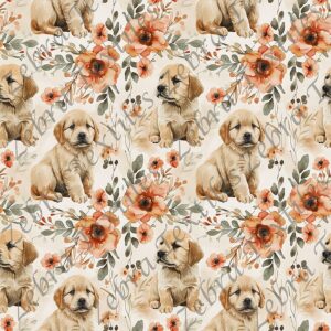 Golden floral