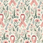 Cancer du sein floral sauvage