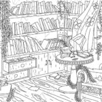 Coup de vent en bibliothèque