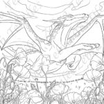 Dragon dans le champs