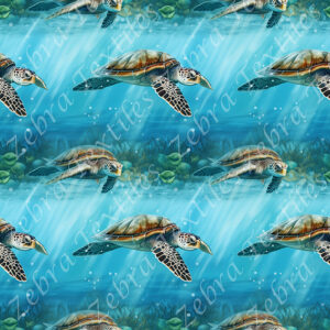 Tortue fond de l'océan