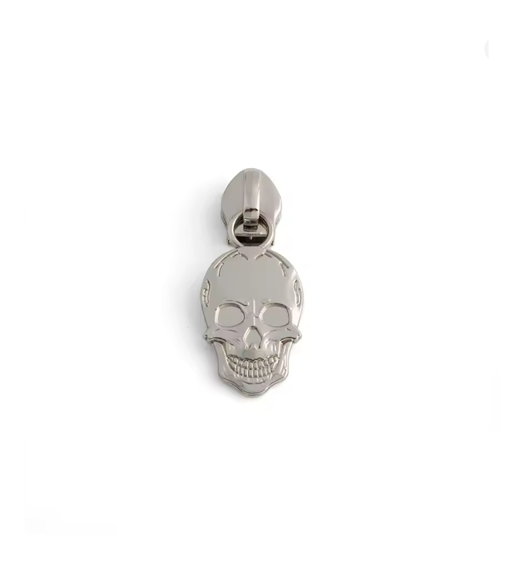 Curseur crâne argent