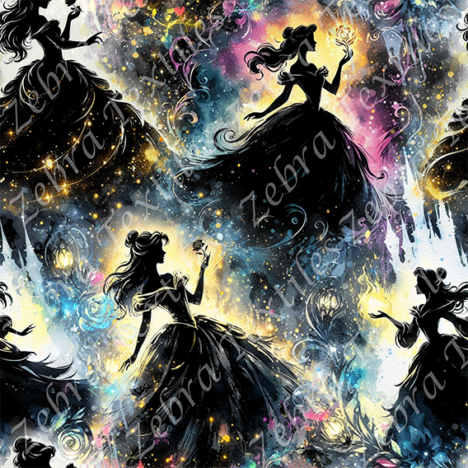 Princesse jaune lumineuse