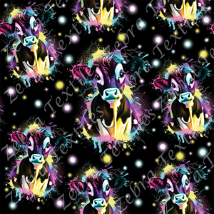 Vache colorée