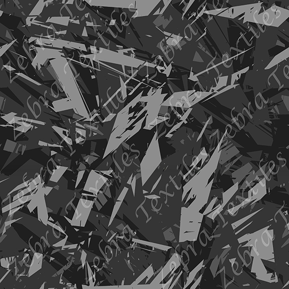 Abstrait géo noir et gris