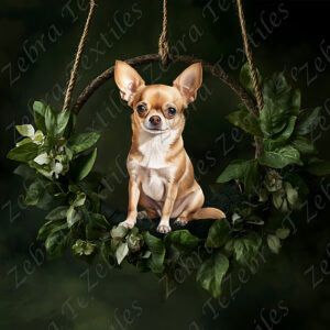 Chihuahua feuillage vert