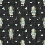 Cornichon musique fond noir