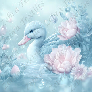 Canard sous la pluie