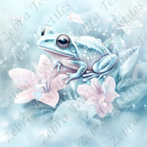 Grenouille sous la pluie