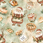 Père Noël en cuisine