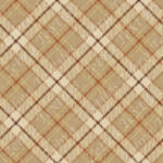 Plaid taupe moka