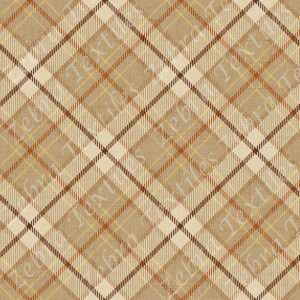 Plaid taupe moka