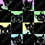 Chat noir plaid