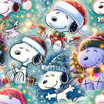 Chien blanc Noël