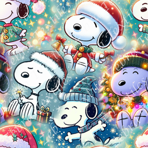 Chien blanc Noël