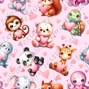 Animaux et coeur