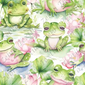 Grenouille rosée