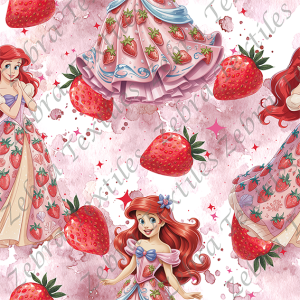 Princesse et fraise