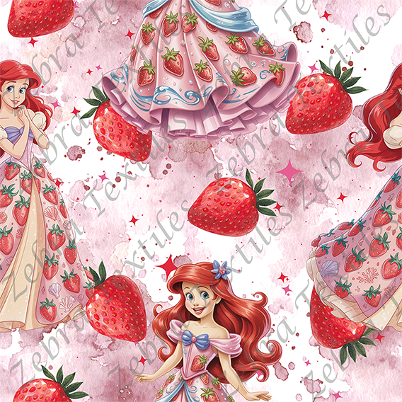 Princesse et fraise