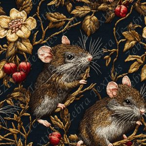 Rat et fruit rouge
