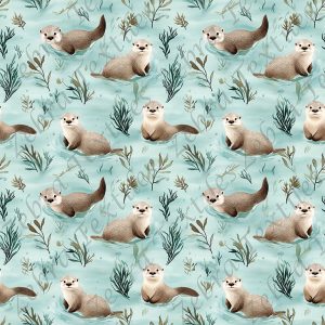 Loutre dans l'eau