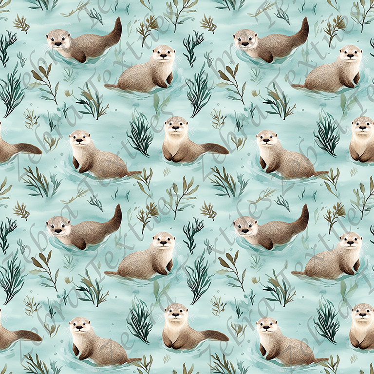 Loutre dans l'eau