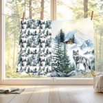 Loup dans les montagnes