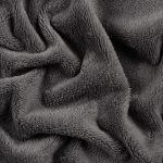 Ratine velours bambou gris