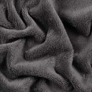Ratine velours bambou gris