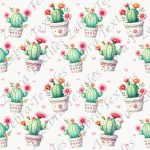 Cactus en pot fond taupe