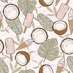 Coco cornet feuillage
