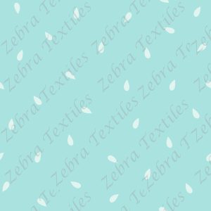 Pépin de melon fond aqua pâle