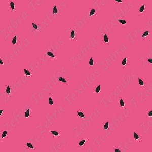 Pépin de melon fond rose