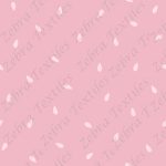 Pépin de melon fond rose pâle