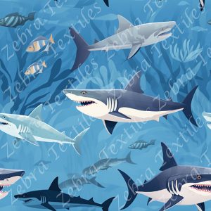 Requin dans les profondeurs de la mer