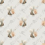 Abeille neutre fond taupe