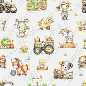Animaux mignon au champs fond taupe