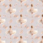 Ballerine et chausson fond pois