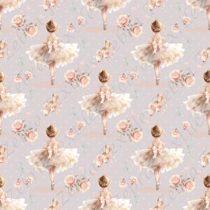 Ballerine et chausson fond pois