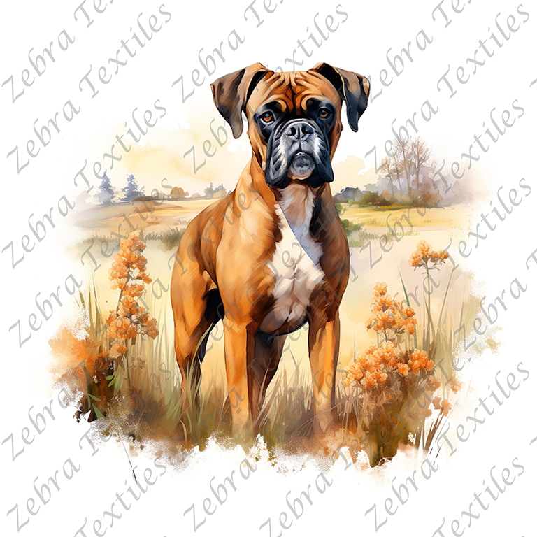 Boxer dans le champs