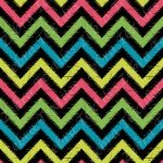 Chevron coloré