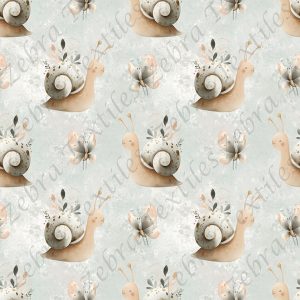 Escargot et papillon fond grunge