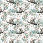 Koala floral rosé