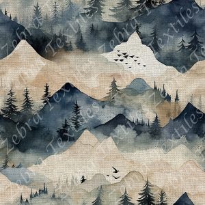 Montagne aquarelle