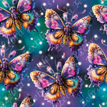 Papillon de nuit galaxie