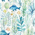 Poisson et algue